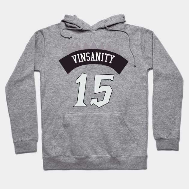 Vince Carter 'Vinsanity' Nickname Jersey - Toronto Raptors Hoodie by xavierjfong